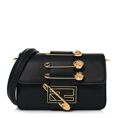 fendi brooch mini baguette|fendi mini baguette popular handbag.